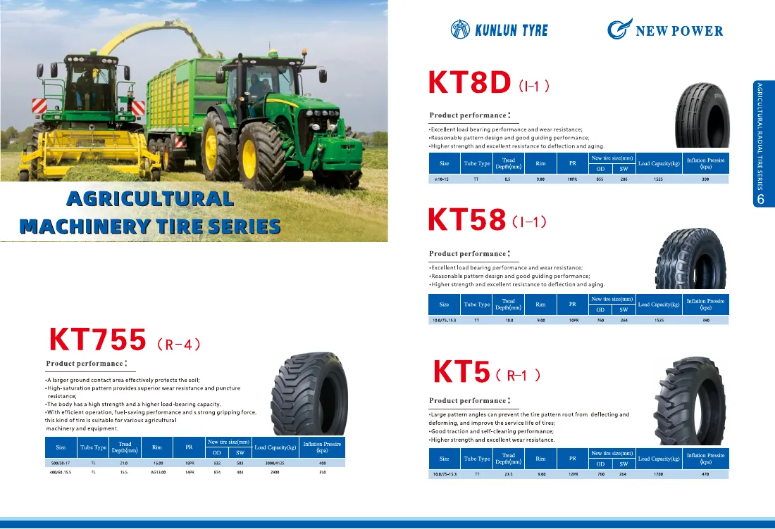 Agricultural Tires catalogue spread 3